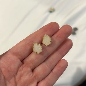 Kendra Scott gold drusy Tessa